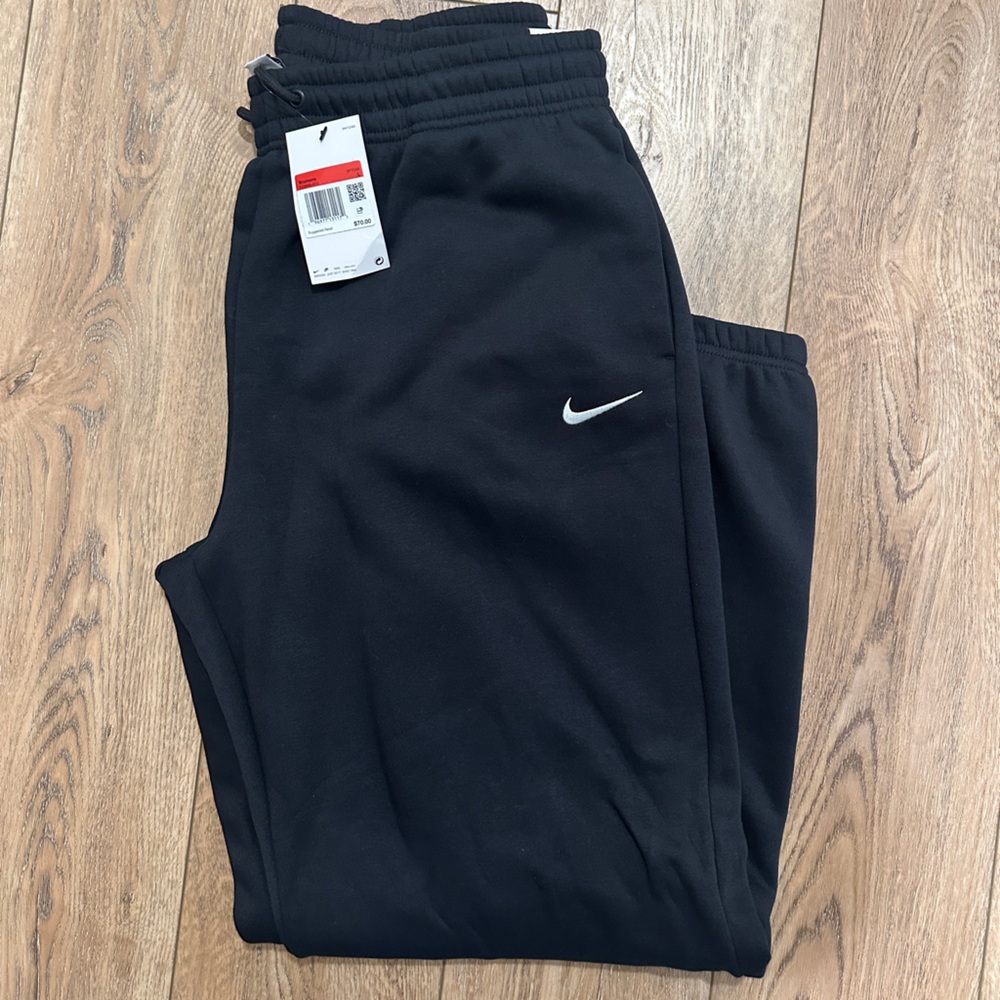 Nike Black Joggers with Logo